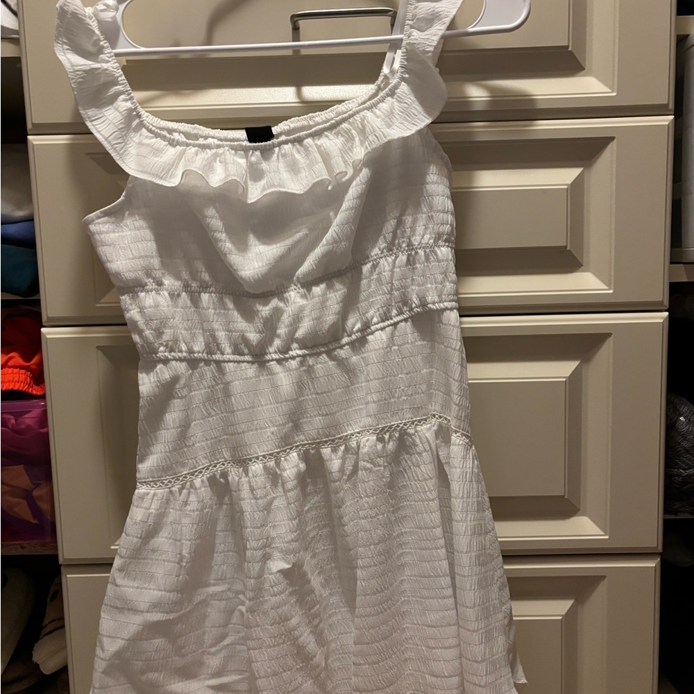 Wild Fable White Sleeveless Dress